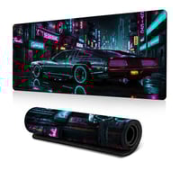 قاعدة ماوس العاب ممتدة بسطح قماشي فائق وقاعدة مطاط...