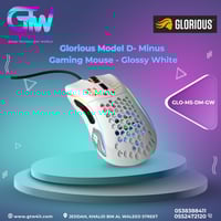 Glorious Model D- Minus Gaming Mouse - Glossy Whit...