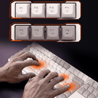 لوحة مفاتيح ميكانيكية Meetion MT-MK14 TKL باللون ا...