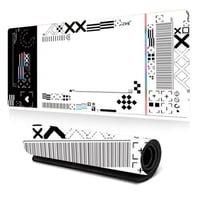 قاعدة ماوس العاب ممتدة بسطح قماشي فائق وقاعدة مطاط...