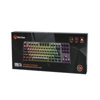 لوحة مفاتيح ميكانيكية Meetion MT-MK14 TKL باللون ا...
