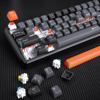 لوحة مفاتيح ميكانيكية Meetion MT-MK14 TKL باللون ا...