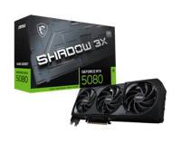 MSI GEFORCE RTX™ 5080 16G SHADOW 3X OC GRAPHIC CAR...
