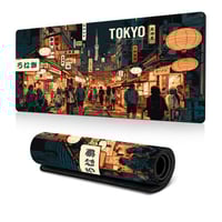 قاعدة ماوس العاب ممتدة بسطح قماشي فائق وقاعدة مطاط...