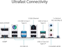 ASUS Prime Z790-P Motherboard - Intel Z790 LGA 170...