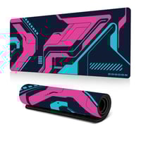 قاعدة ماوس العاب ممتدة بسطح قماشي فائق وقاعدة مطاط...