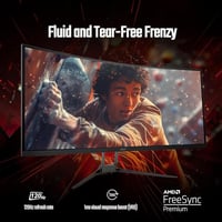 شاشة Acer ED343CUR J 34 بوصة UWQHD منحنية – 120Hz،...