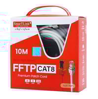سمارت لينك سلك توصيل ايثرنت فاخر كات 8 ( 10 متر )...