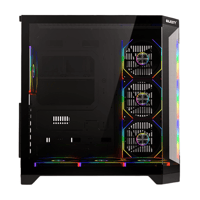 كيس بيسي قيمنق لون اسود ميد تاور ميد مافيرا مزود ب...