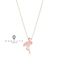 سلسلة الفلامنجو الأنيقة , اللون : روز جولد (N15) .