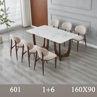 طاولة طعام 6 كراسي