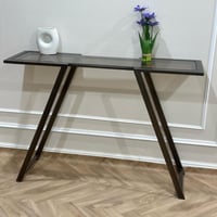 طاولة مدخل استقبال حديد 130×40×90سم