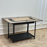 منقل غاز وطاولة 2 في 1