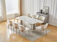 طاولة طعام 8 كراسي