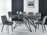طاولة طعام مودرن 6 كراسي