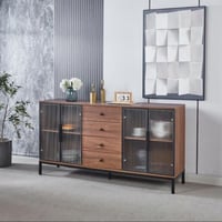 دولاب بوفيه - خشب ماليزي