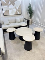 طقم طاولات خشب