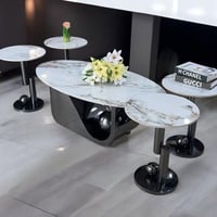 طقم طاولات استيل