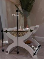 مدفأة ديكور بمادة الإيثانول حجم كبير