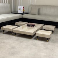 طقم طاولات ضيافة أرضي