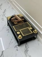 منقل حديد حطب