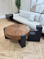 طاولة خشب كبير مفرد