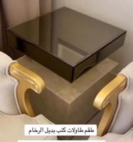 طاوله جانبيه بديل الرخام