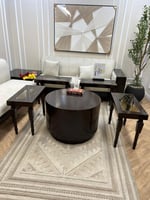 طقم طاولات بني