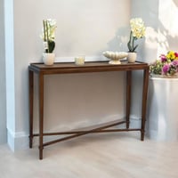 كونسول - مدخل خشب الجوز تصميم كلاسيك بني140×40×102...