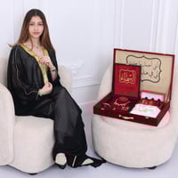 بوكس الفخامة 2025 بشت اسود