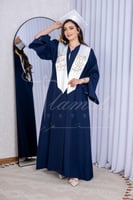 روب تخرج كحلي ووشاح اوف لايت