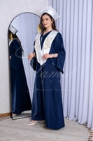 روب تخرج كحلي ووشاح اوف لايت