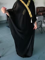 بشت نسائي بتصميم مميز وانيق - أسود