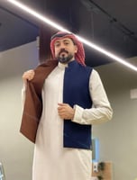 سديري دبل فيس بلون جملي كحلي