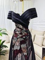 فستان سهره مطرز راقي