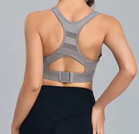 حمالة صدر دعم عالي - رمادي 01