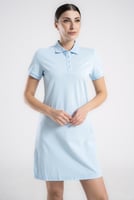 Polo Dress - Blue
