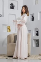 روب استقبال الولادة قطن ناعم