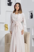 روب استقبال الولادة قطن ناعم