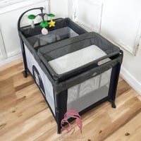 سرير اطفال محبس 100 × 70