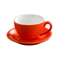 أكواب كابتشينو سيراميك ملونة