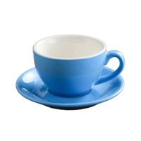 أكواب كابتشينو سيراميك ملونة