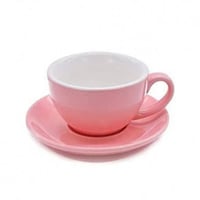 أكواب كابتشينو سيراميك ملونة