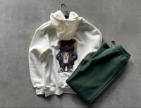 wings fit hoodie and green pant