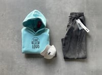 WINGS FIT HOODIE ANDGREY JEANZ OVERSIZE