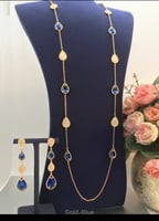 ‏Janekell ، قلادة كريستال تشيكوسلوفاكيا الفاخرة ال...