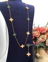 ‏Janekell ، قلادة كريستال تشيكوسلوفاكيا الفاخرة ال...