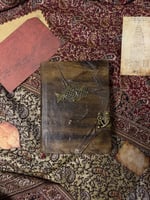 دفتر جلدي مصنوع يدويًا