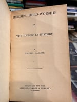 Heroes, hero - worship