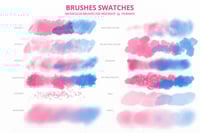 فرش بروكرييت | 50 فرشاة ألوان مائية